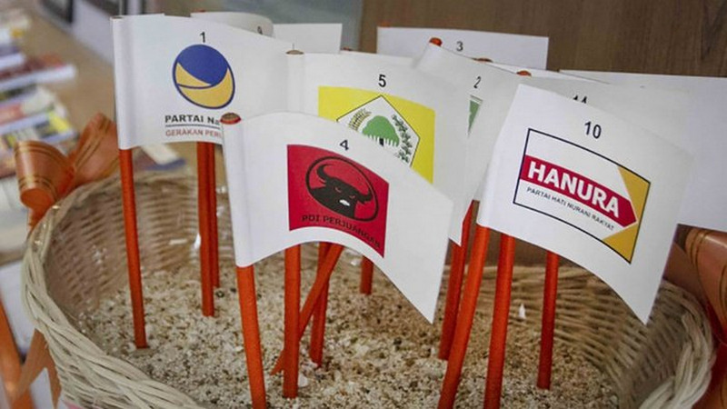 Survei CPCS: Elektabilitas parpol cenderung menurun