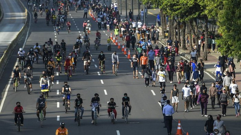 Pemprov Jakarta urung larang pesepeda di Sudirman-Thamrin