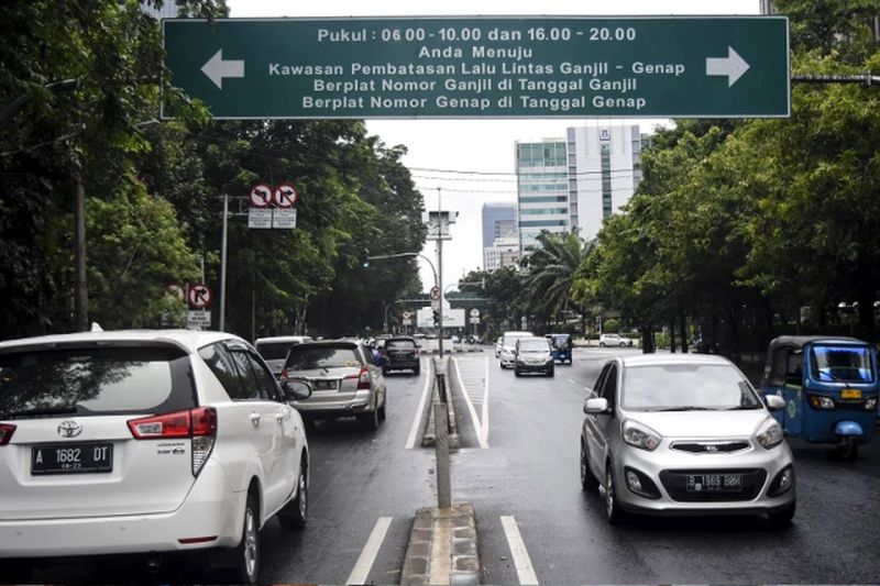 Besok, ganjil genap di Jakarta berlaku kembali