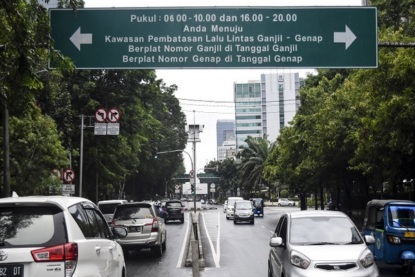 Belum tahu, alasan klasik pelanggar ganjil genap di Jakarta