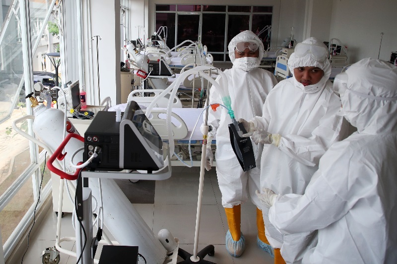 Selama 2 pekan terjadi peningkatan pasien ruang ICU di Jakarta