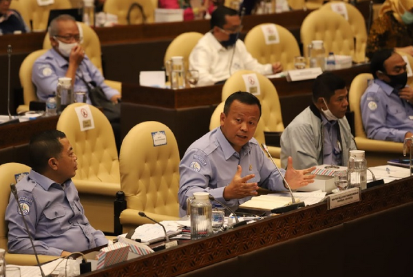 Edhy Prabowo dikabarkan positif Covid-19, DPR tetap gelar rapat dengan KKP?