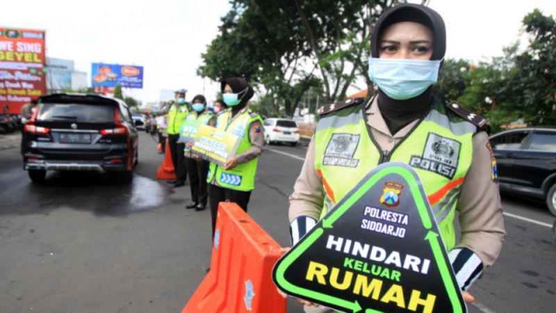 34 juta masker dibagikan di seluruh Indonesia