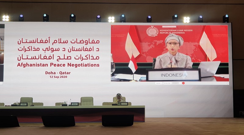 Indonesia tegaskan komitmen dukung proses perdamaian Afghanistan