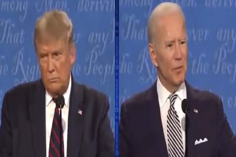 Debat Presiden AS: Trump dan Biden saling menyela