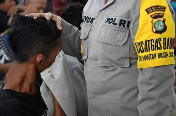 Polisi tangkap puluhan pelajar dari luar Jakarta