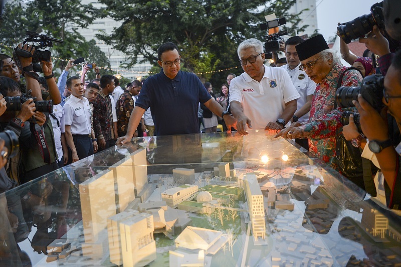 Progres revitalisasi Taman Ismail Marzuki capai 38,37%