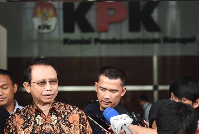 Kasus gratifikasi di MA, KPK panggil mantan Ketua DPR Marzuki Alie