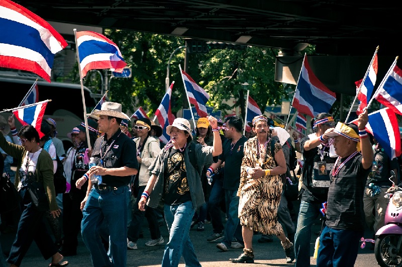 Demo di Thailand terus berlangsung, PM: Semua hukum akan digunakan 