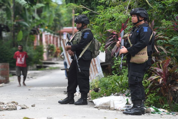 Satu peleton TNI-Polri jaga lokasi pembunuhan sadis di Sigi