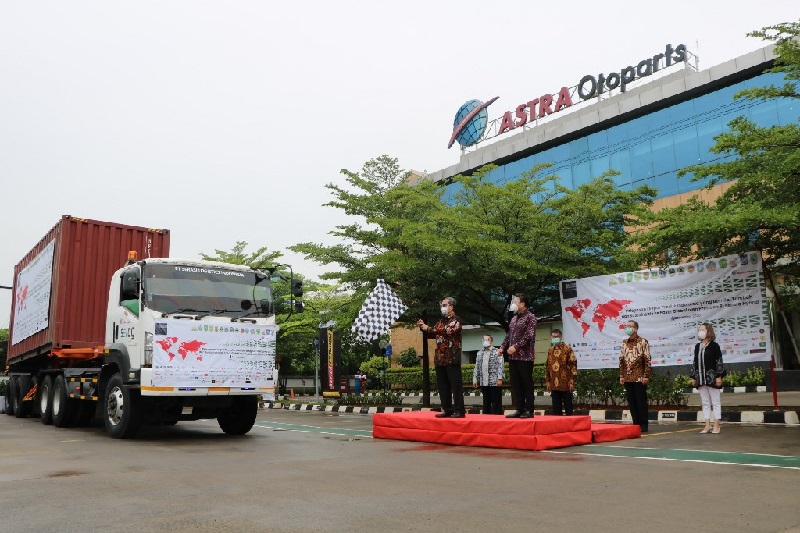 Kontribusi ekspor roda empat Grup Astra capai 61% dari ekspor nasional