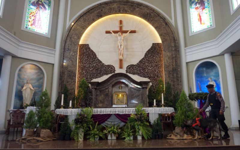 1.600 gereja di Jakarta akan dapat pengamanan pada malam Misa Natal
