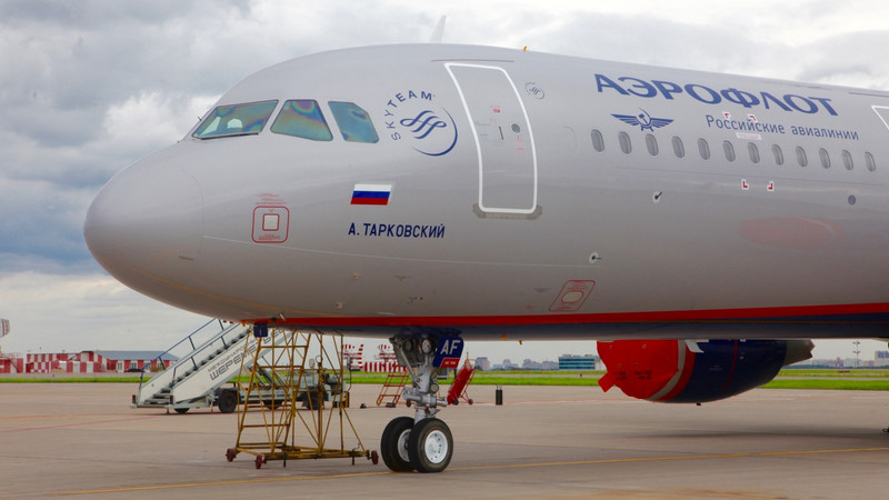 Maskapai Rusia Aeroflot sediakan area khusus penumpang tak bermasker