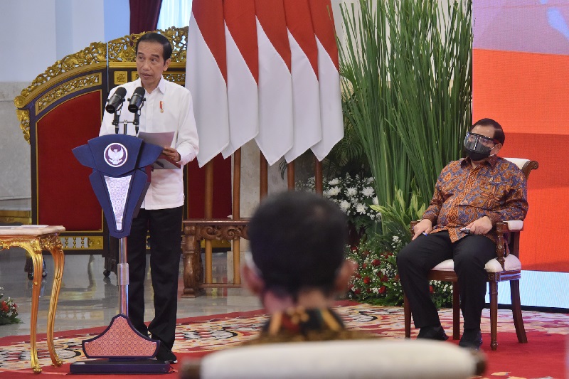 Presiden Jokowi: Banyak investasi di awal tahun, ekonomi akan terus bangkit