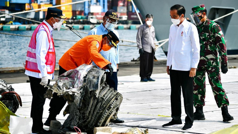 Jokowi minta santunan korban Sriwijaya Air segera diselesaikan