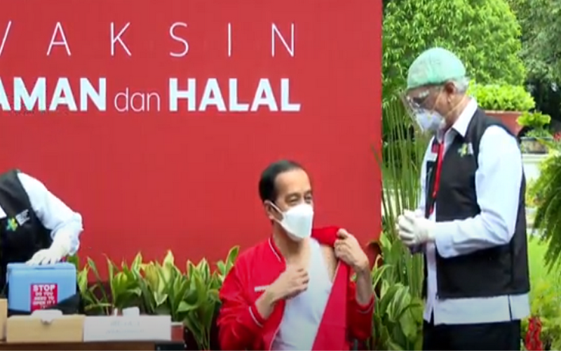 Jokowi sebut vaksinasi masyarakat umum Februari