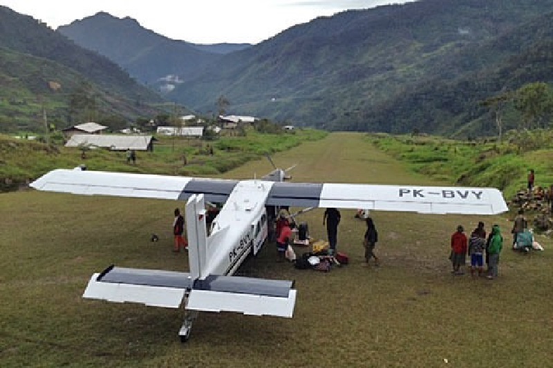 Pesawat  Susi Air  di Papua disandera KSB selama 2 jam