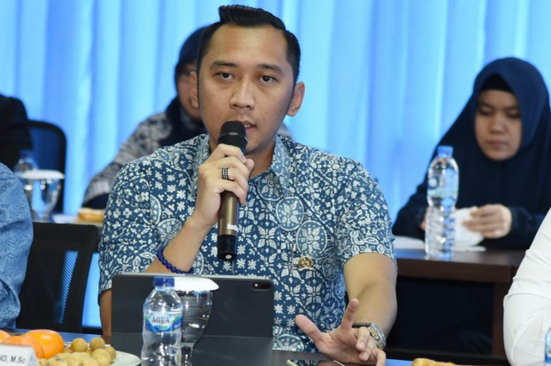 Konferensi pers di Hambalang, kubu Moeldoko sebut Ibas kecipratan duit korupsi