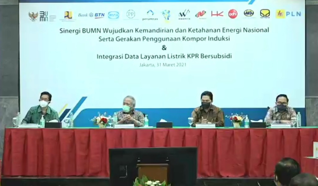 Erick Thohir: Kompor listrik lebih hemat 20%