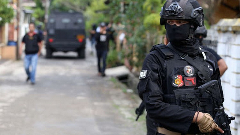 Satu terduga teroris ditembak mati di Makassar