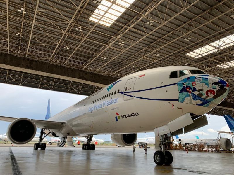 Garuda Indonesia sediakan ruang 1 ton per penerbangan untuk produk ekspor UMKM