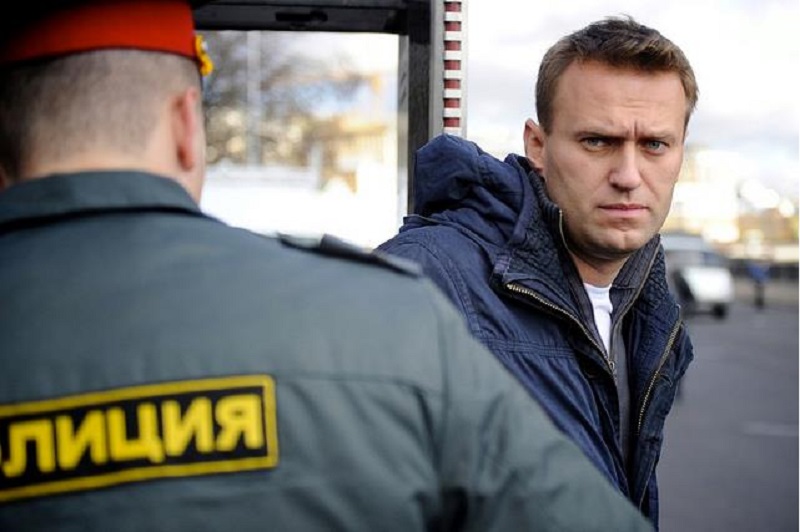 Ribuan orang Rusia serukan pembebasan Alexei Navalny