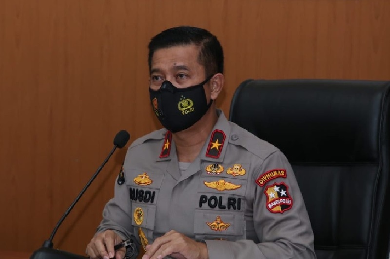 Polisi sebut Munarman dalam kondisi sehat