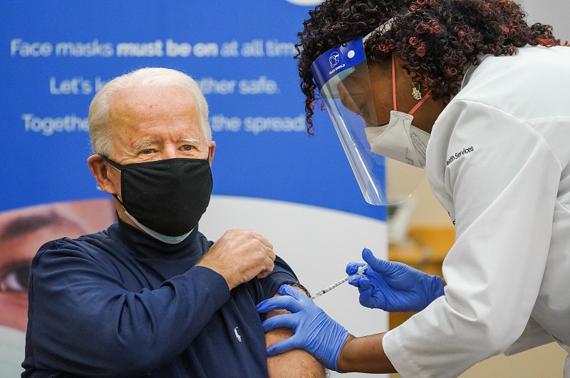 Biden akan bagikan 25 juta dosis vaksin Covid-19 ke berbagai negara
