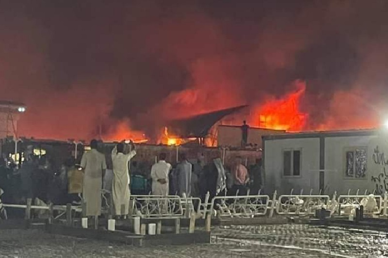 41 orang tewas dalam kebakaran rumah sakit Covid-19 di Irak
