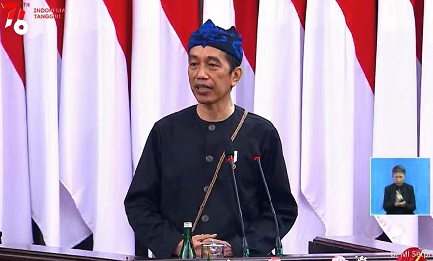 Yang spesial dari pidato kenegaraan Jokowi