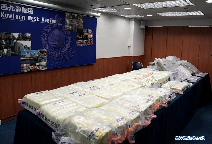 Polisi Hong Kong menyita shabu, heroin senilai Rp361 miliar