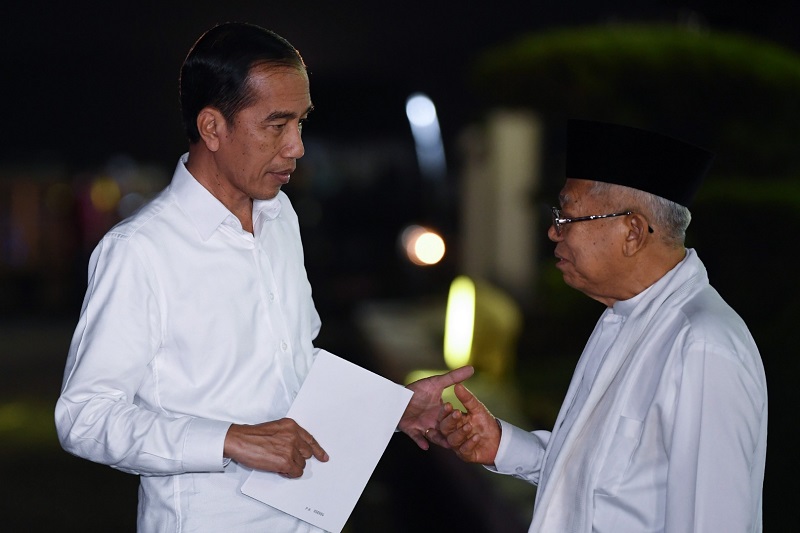 Tingkat kepuasan atas kinerja Jokowi-Ma'ruf turun, Indikator: Harus bunyikan alarm