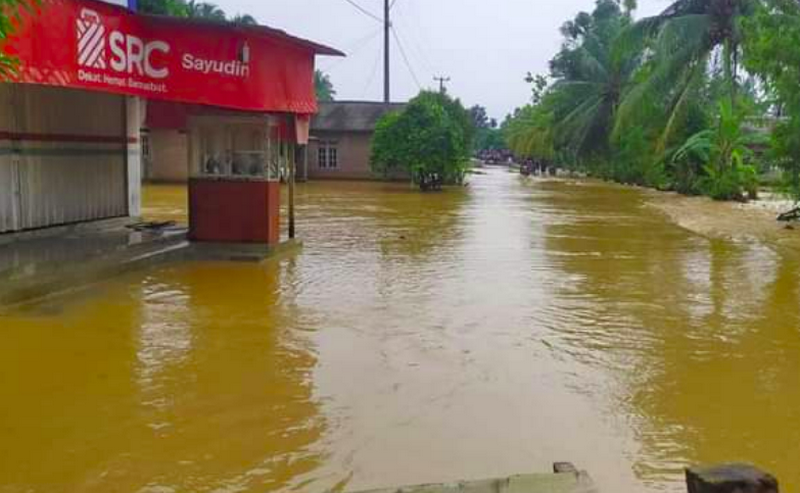 Waspada bencana hidrometeorologi, banjir rendam 5 desa di Lampung