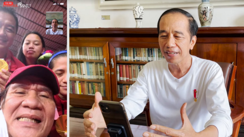 Jokowi nanti para peraih emas parabadminton di Istana