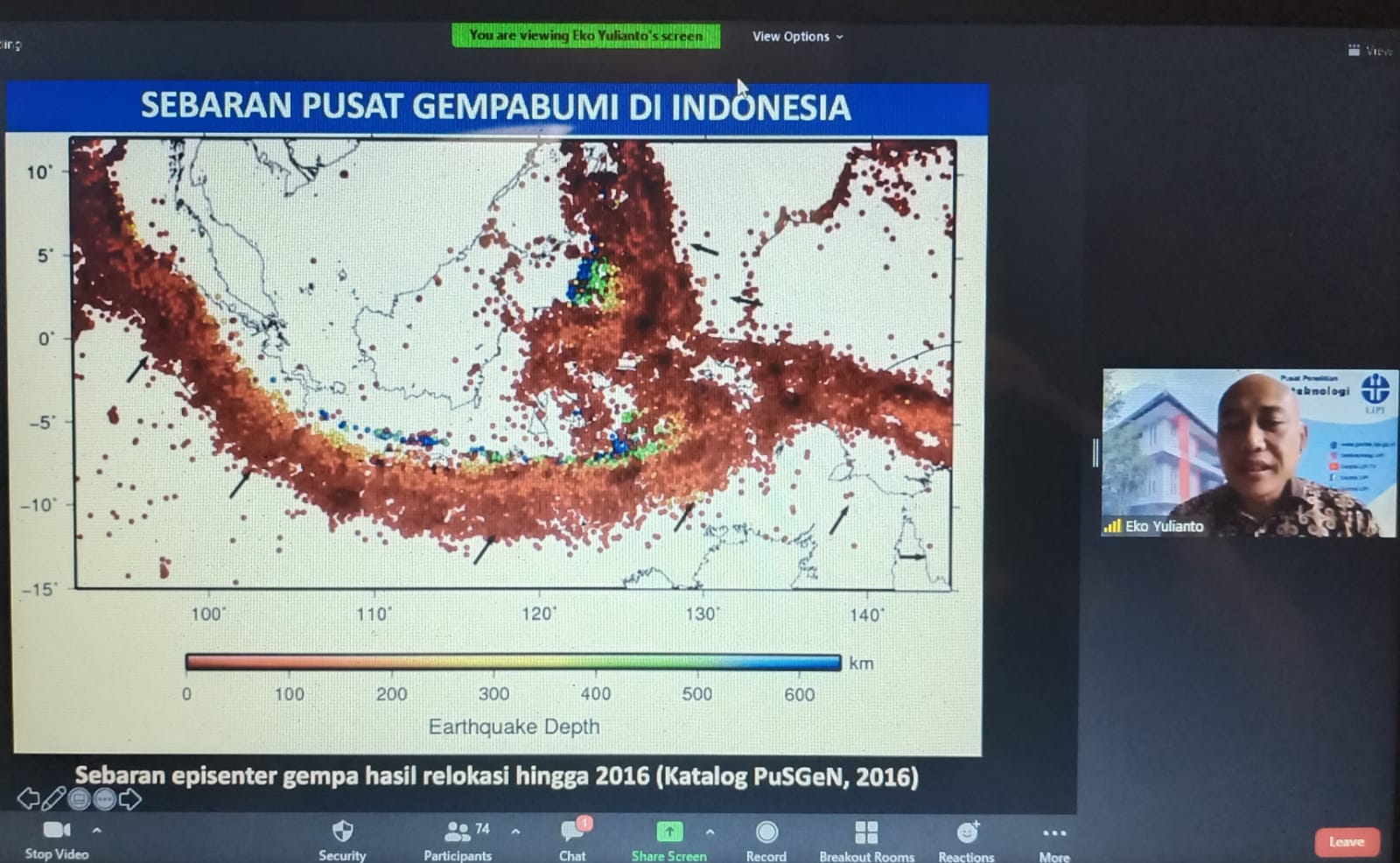 Peneliti LIPI: Kita pasti berhadapan dengan ancaman tsunami
