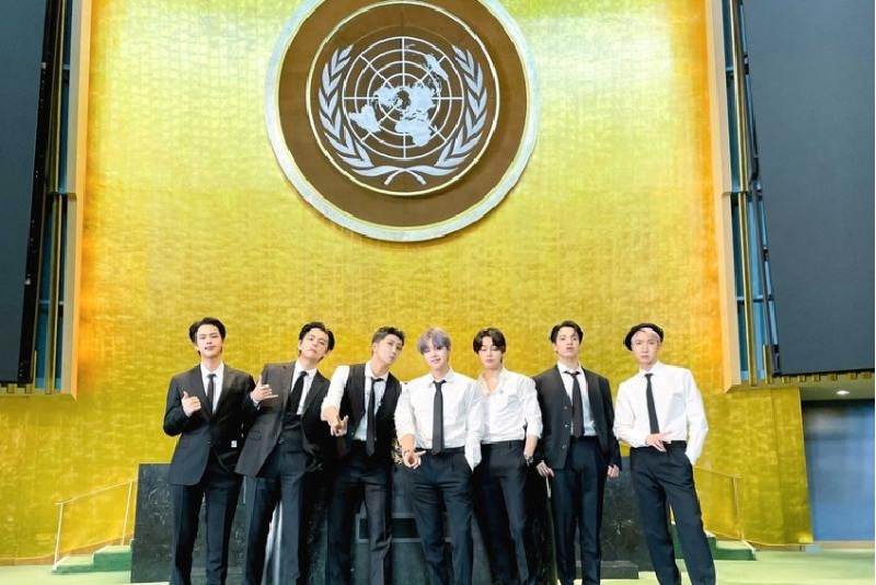 BTS sampaikan pesan generasi muda di Majelis Umum PBB 