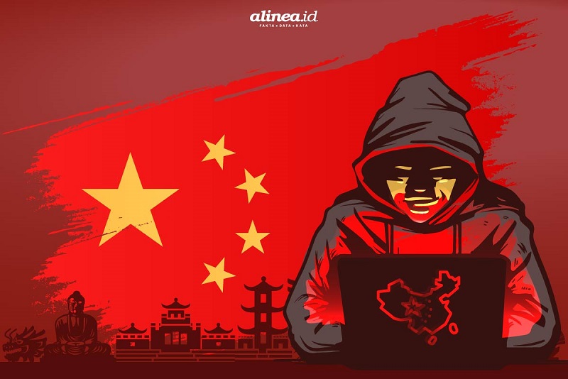 Serangan siber dari Tiongkok