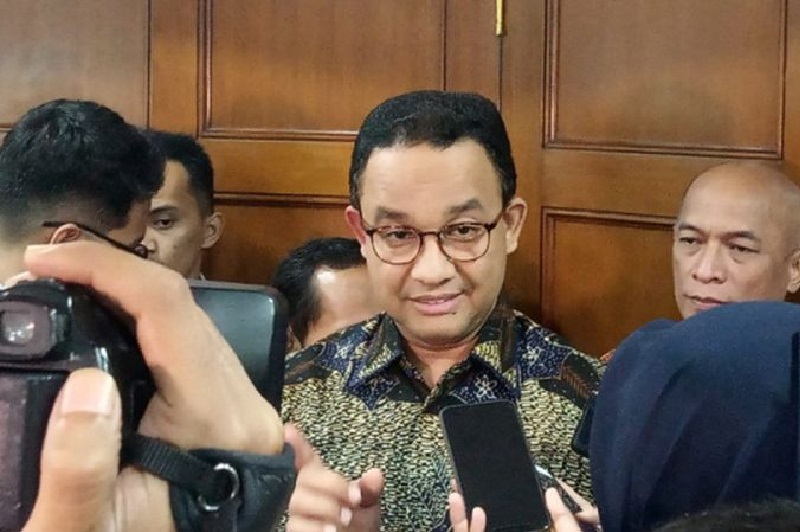 Diperiksa kasus korupsi, Anies Baswedan pamer kondisi Covid-19 DKI Jakarta