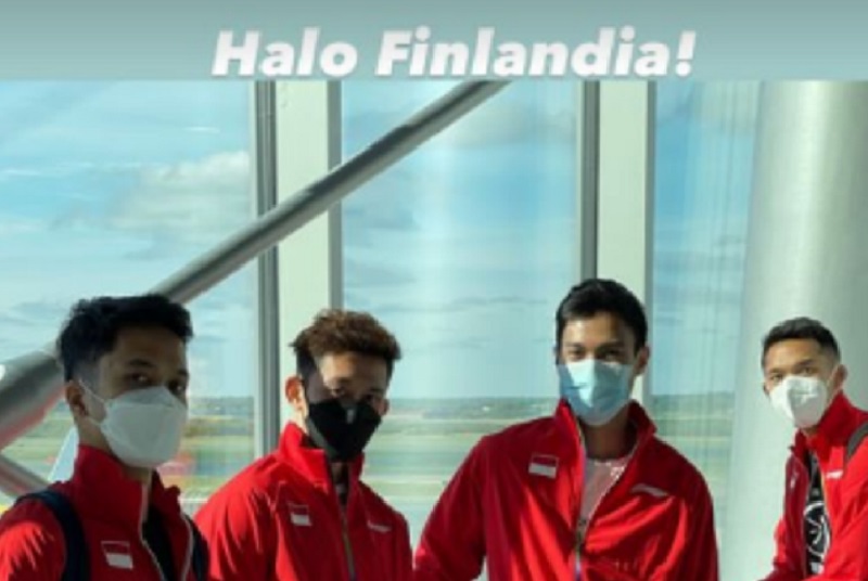 Tim Indonesia tiba di Finlandia
