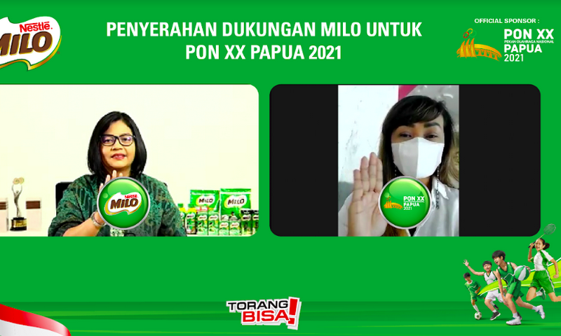 Nestlé MILO resmi jadi sponsor PON XX Papua