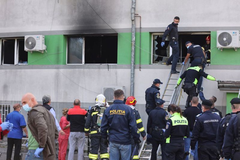 9 orang tewas dalam kebakaran di RS Rumania