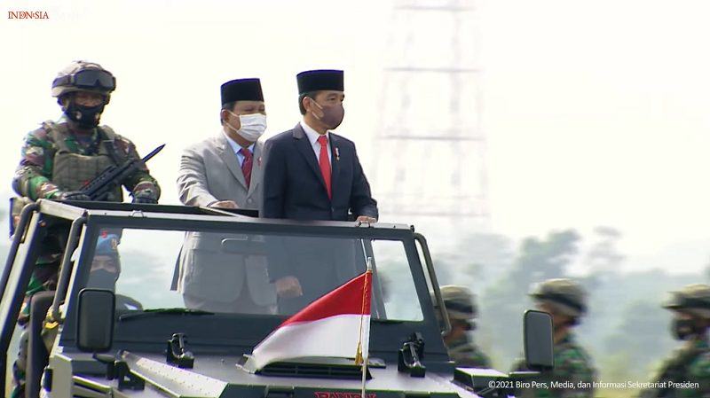 Jokowi resmi lantik 3103 Komponen Cadangan di Bandung