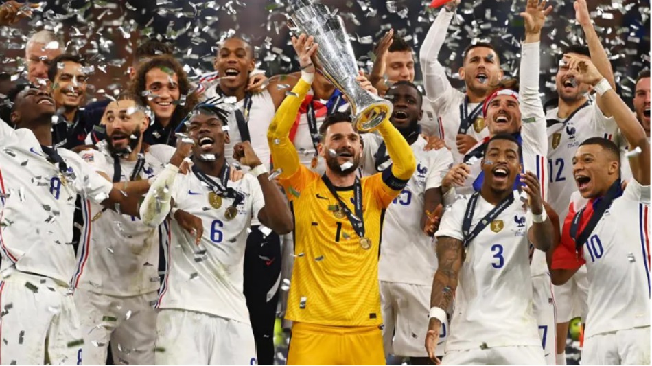 Hempaskan Spanyol, Prancis juarai Liga Negara UEFA 2021 