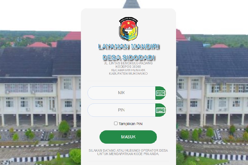 Website desa permudah pelayanan masyarakat di Desa Sidodadi