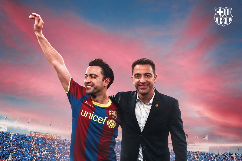 Sah, Xavi jadi pelatih baru Barca hingga 2024