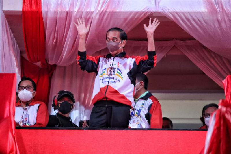 Jokowi puji Papua sukses gelar PON dan Peparnas