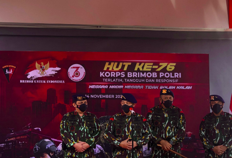 Kapolri: Korps Brimob dipimpin jenderal bintang tiga