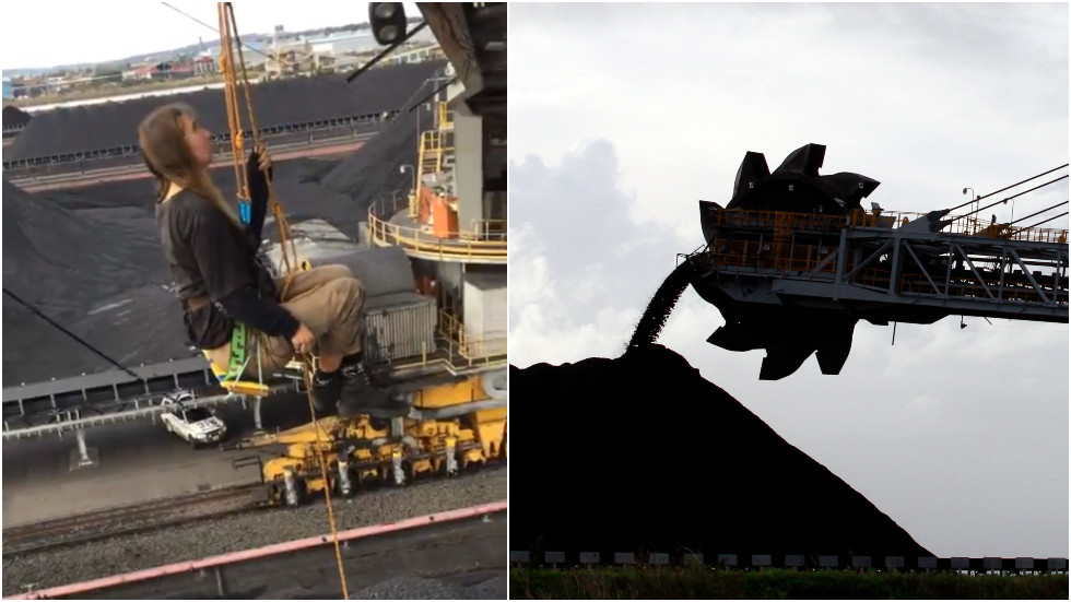 Pengunjuk rasa iklim menutup pelabuhan batu bara terbesar di dunia