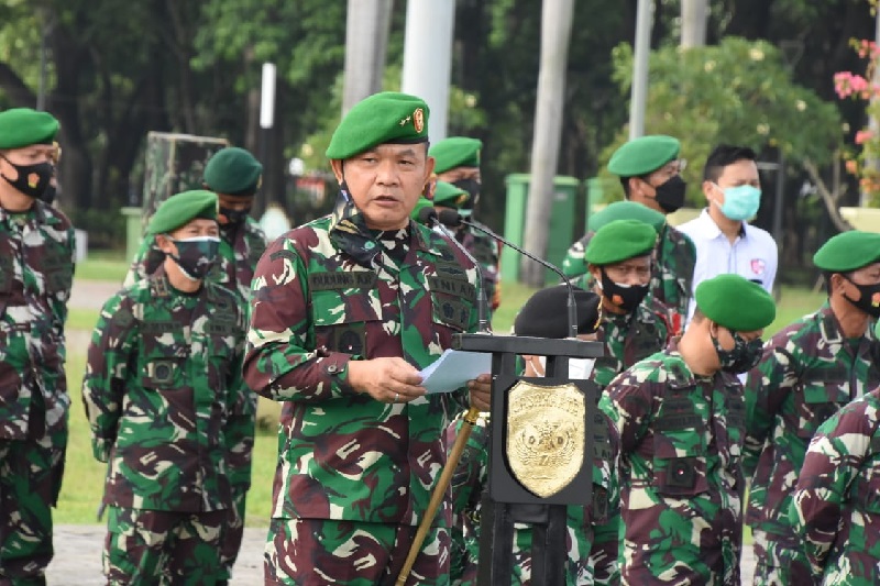 Jokowi lantik Panglima TNI baru siang ini, Letjen Dudung KSAD