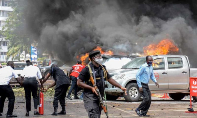 Polisi Uganda tembak mati tersangka bom bunuh diri